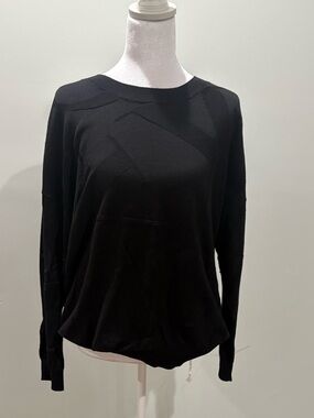 Calvin Klein Black Crewneck Pullover Sweater